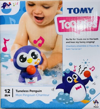 Игрушка для ванной Toomies Пингвин понравится детям от 12 месяцев. Медленно погр. . фото 4