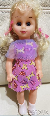 Лялька Аліса, 25 см, у пакеті 32*11.5*3 см. В наявності 2 шт, Ціна за 1 шт. . фото 1