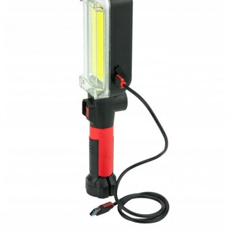 Надежная светодиодная лампа с питанием от двух аккумуляторных батарей 18650 неза. . фото 15