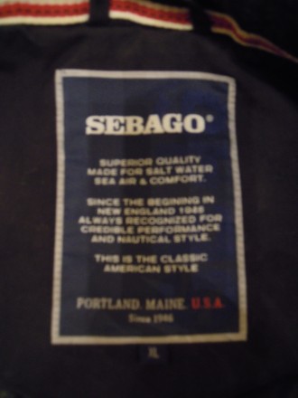 Мужская куртка - парка Sebago,состояние новой.Замеры по запросу.На рост от 180 с. . фото 7