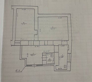 Продам 2-х к. квартиру, Центр, ул. Старокозацкая. Этаж 1/2. Общей площадью 70.1 . Центр. фото 13