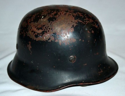 Стальной шлем пожарника M34.
В тяжелом металле
Размер 57
Без реставрации.. . фото 3