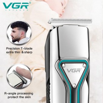 Машинка для стрижки волос VGR V 008
Профессиональный триммер-стрижка VGR V-008 –. . фото 4