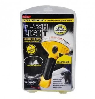 Светодиодный фонарь с широким лучом Flash Light ∙ Ручной LED фонарик
 
Обладает . . фото 2