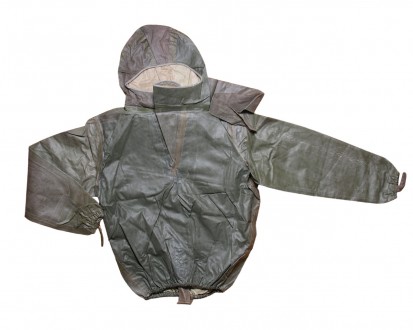 Химзащитная куртка Л1 с капюшоном складского хранения рост третий цвет серый пло. . фото 2