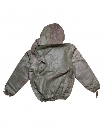 Химзащитная куртка Л1 с капюшоном складского хранения рост третий цвет серый пло. . фото 4