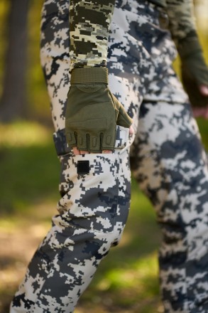
Легкі штани із міцної тканини військового зразка.- Матеріал: поліестер високої . . фото 8