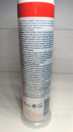 Aquafresh-зубна паст 100мл. продукт, що використовується для повсякденної стомат. . фото 6