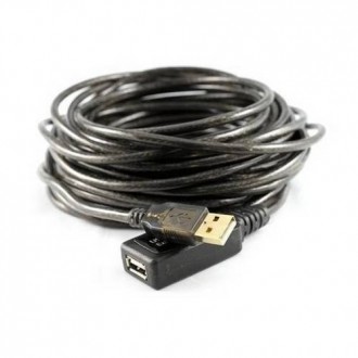 USB 2.0 удлинитель активный репитер, кабель AM - AF, 10м. Киев. фото 1 USB 2.0 удлинитель активный репитер, кабель AM - AF, 10м. Киев. фото 1