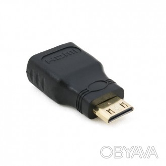 
Перехідник HDMI (тип A) мама на Mini HDMI (тип C) тато
Позолочені контакти
Підт. . фото 1