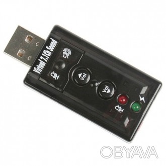 	USB аудио контроллер со встроенными двумя каналами	Поддержка 3D звука Xear и ви. . фото 1