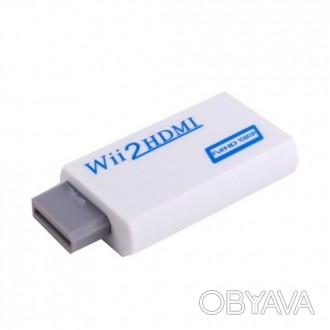 Адаптер для преобразования видеосигнала c AV выхода игровой консоли Nintendo Wii. . фото 1