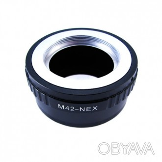 Адаптер (перехідник) M42 - Sony NEX E дозволяє встановлювати об'єктиви з різ. . фото 1