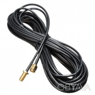 RP-SMA кабель-подовжувач для модемів, роутерів та іншої електроніки з SMA-роз&#3. . фото 1