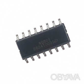 Програмований мікроконтролер WQ803 для лазерного рівня в корпусі SOP-16.
Маркува. . фото 1