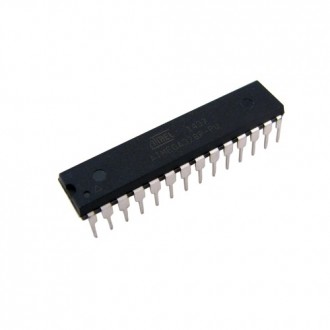 Микроконтроллер ATMEGA328P-PU в корпусе DIP28 для управления электронными устрой. . фото 2