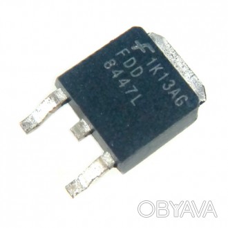 Лот из 10 штук!N-канальный MOSFET транзистор FDD8447L в корпусе TO-252.Максималь. . фото 1