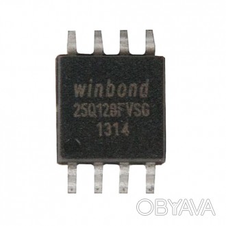 Енергонезалежна флеш-пам'ять Winbond 25Q128FVSG в корпусі SOP8 для використа. . фото 1