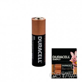 Знаменита лужна батарейка Duracell Simply типорозміру АА, яку не доведеться міня. . фото 1
