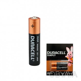 Знаменита лужна батарейка Duracell Simply типорозміру ААА, яку не доведеться мін. . фото 1
