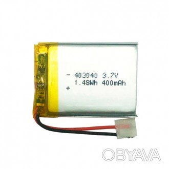Аккумуляторная батарея 403040 для радиоуправляемых моделей, видеорегистраторов, . . фото 1