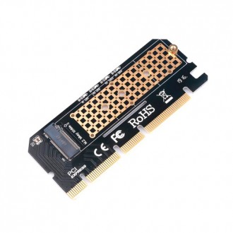 Адаптер M.2 SSD NVMe M-key к PCI-E 3.0 16x 8x 4x. Киев. фото 1 Адаптер M.2 SSD NVMe M-key к PCI-E 3.0 16x 8x 4x. Киев. фото 1