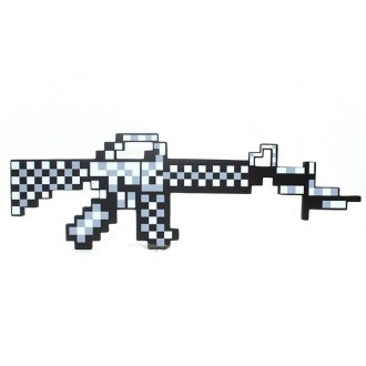 Железный автомат Minecraft - абсолютно безопасное оружие даже в активных играх д. . фото 2