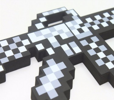 Железный автомат Minecraft - абсолютно безопасное оружие даже в активных играх д. . фото 3
