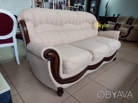Пропонуємо прямий 3-х місний розкладний диван Женове для вітальні.

Ціна вказа. . фото 1