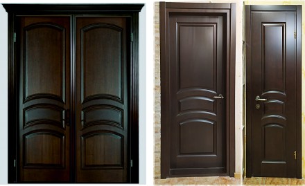 Межкомнатные двери деревянные под заказ по индивидуальным размерам. Собственное . . фото 3