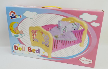 Кровать кукол с набором постельного Технок 4494 ish 
Отправка товара:
• Срок: 1-. . фото 2