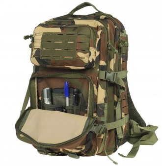 
 
 Тактичний військовий рюкзак Warrior TAC Laser 36L від польського бренду DOMI. . фото 4
