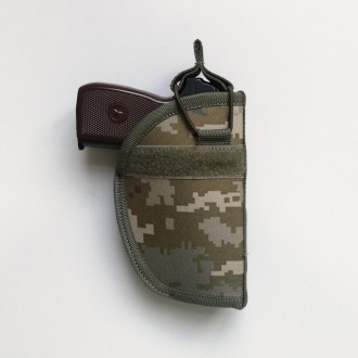 
 
 
Колір тканини: піксель
Призначення:
Кобура призначений для носіння пістолет. . фото 2