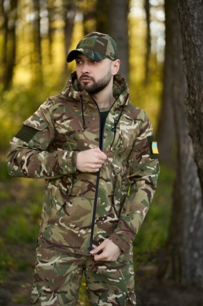 
 
 Куртка:
- Міцна тканина військового зразка.
- Завдяки унікальному крою куртк. . фото 3