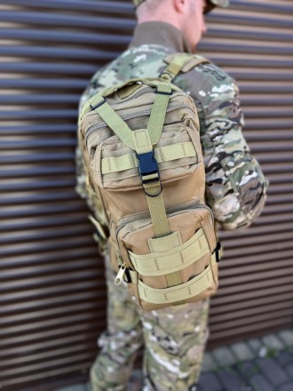 
 
 Тактичний військовий рюкзак призначений як для носіння в міських умовах, так. . фото 3