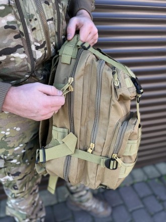 
 
 Тактичний військовий рюкзак призначений як для носіння в міських умовах, так. . фото 6