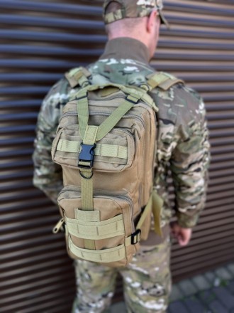
 
 Тактичний військовий рюкзак призначений як для носіння в міських умовах, так. . фото 2