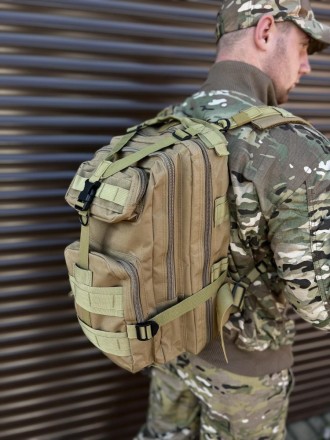 
 
 Тактичний військовий рюкзак призначений як для носіння в міських умовах, так. . фото 5