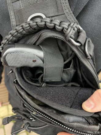 
 
 Тактична сумка через плече на дві сторони з відділом під пістолет.
Особливос. . фото 5