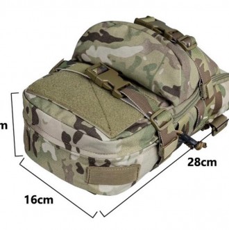 
 
 Штурмовий рюкзак для плитоноски , на кріплення Molle 5/7 літрів
•Кріплення н. . фото 9