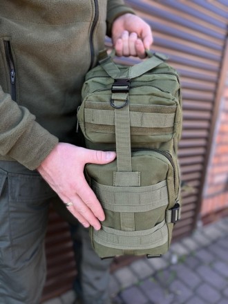 
 
 Тактичний військовий рюкзак призначений як для носіння в міських умовах, так. . фото 4