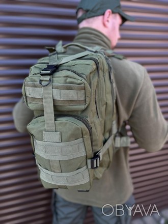 
 
 Тактичний військовий рюкзак призначений як для носіння в міських умовах, так. . фото 1