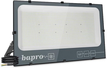 Прожектор світлодіодний bapro 600 Вт для вулиці, супер'яскраві прожектори безпеки 60000 лм, лампа холодного б. Одеса. фото 1 Прожектор світлодіодний bapro 600 Вт для вулиці, супер'яскраві прожектори безпеки 60000 лм, лампа холодного б. Одеса. фото 1