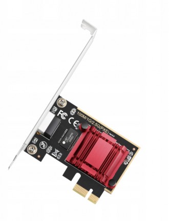 Адаптер мережевий CUDY PE25 PCIE 2.5 GB LOW PROFILE, мережевий адаптер 2.5GBase-T PCIe RTL8125B. Одеса. фото 1 Адаптер мережевий CUDY PE25 PCIE 2.5 GB LOW PROFILE, мережевий адаптер 2.5GBase-T PCIe RTL8125B. Одеса. фото 1