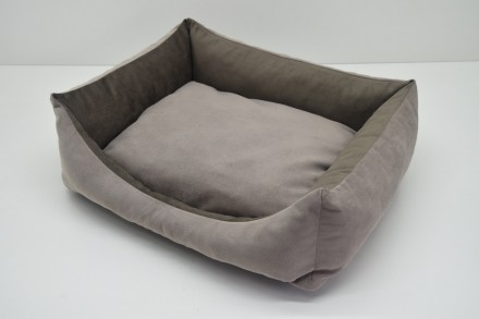  Лежак выполнен из плотной мебельной ткани. Матрас вынимается из лежака для допо. . фото 3