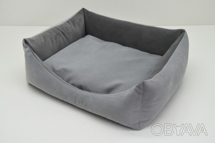 Лежак для животных из мебельной ткани с наполнителем из холофайбера - это удобно. . фото 1
