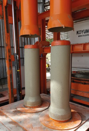 Машина для виробництва бетонних труб Ø300 мм – Ø1400 мм.
Ма. . фото 2