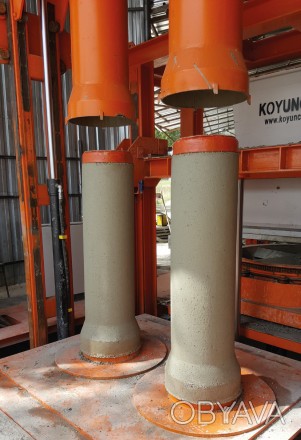 Машина для виробництва бетонних труб Ø300 мм – Ø1400 мм.
Ма. . фото 1