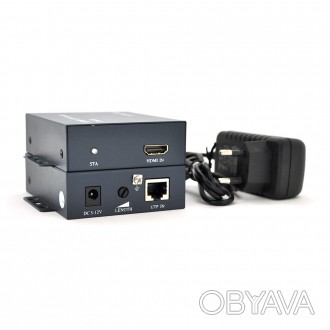 
	Тип разъема:	вход: HDMI 19F > выход: RJ-45 F / DC-jack FПоддержка:	HDMI v1.3/1. . фото 1