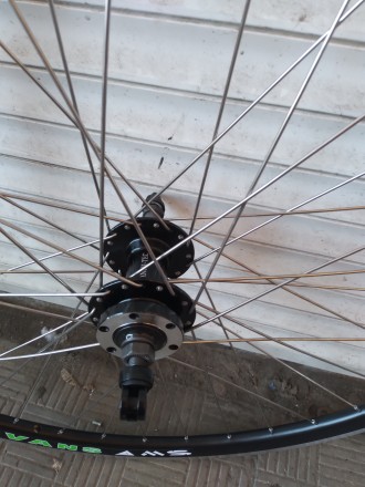 Вело колесо заднее 26 28 29 дюймов на двойном ободе под трещотку под диск под эк. . фото 9